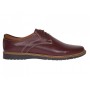 Oferta Marimea 42 Pantofi barbati casual din piele naturala Bordeaux - LGKR30GRENA